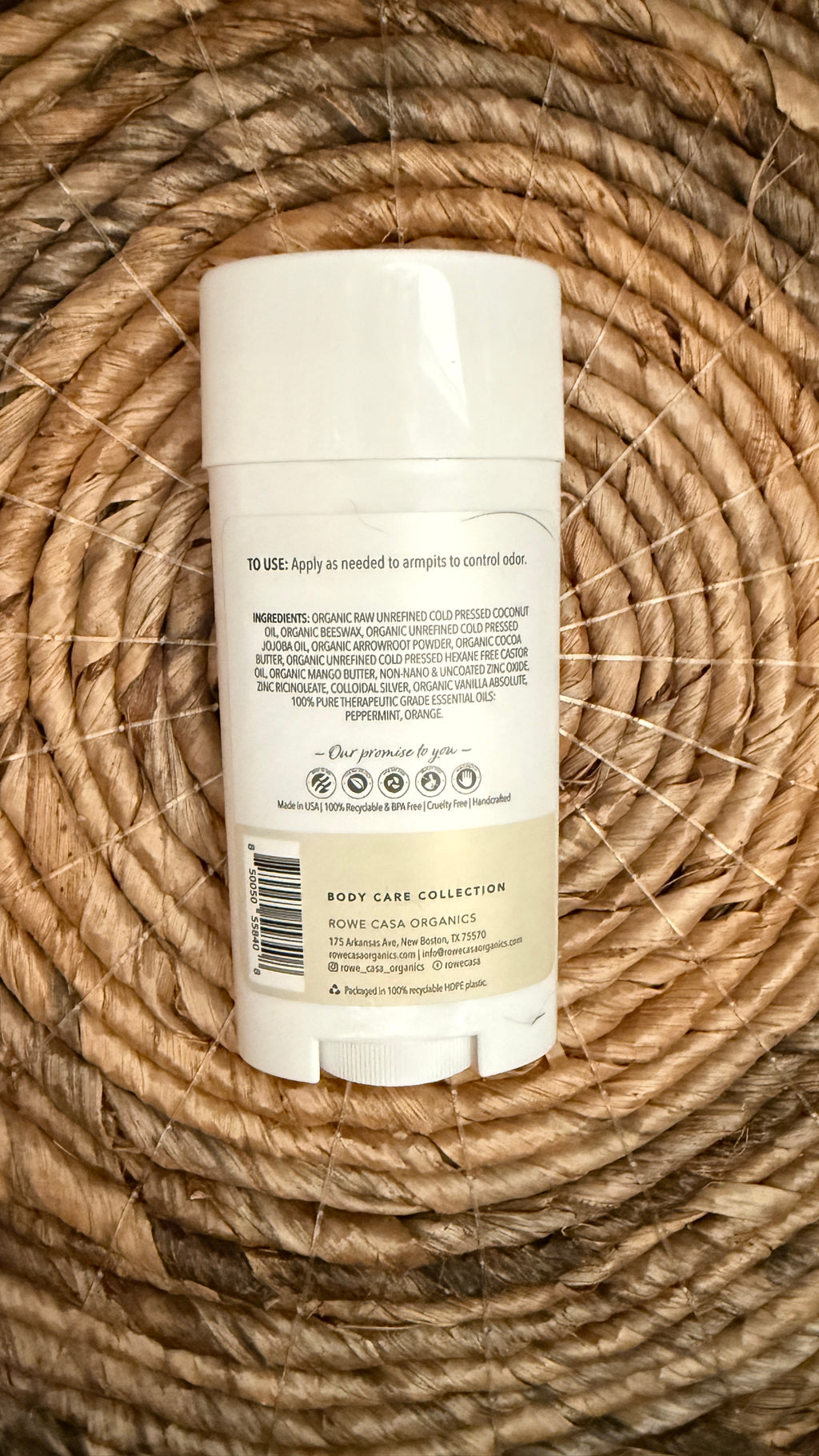 Rowe Casa Deodorant | Clean Protection That Actually Holds Up