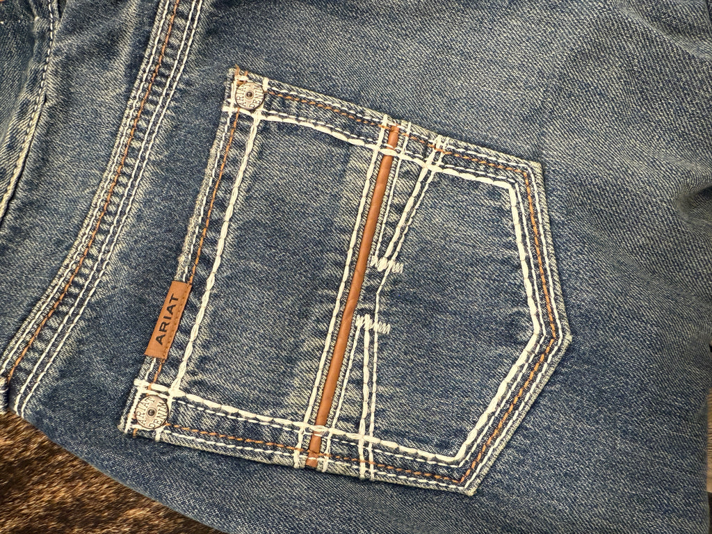 Ariat Men’s M4 Coltrane Durango Straight Leg Jeans