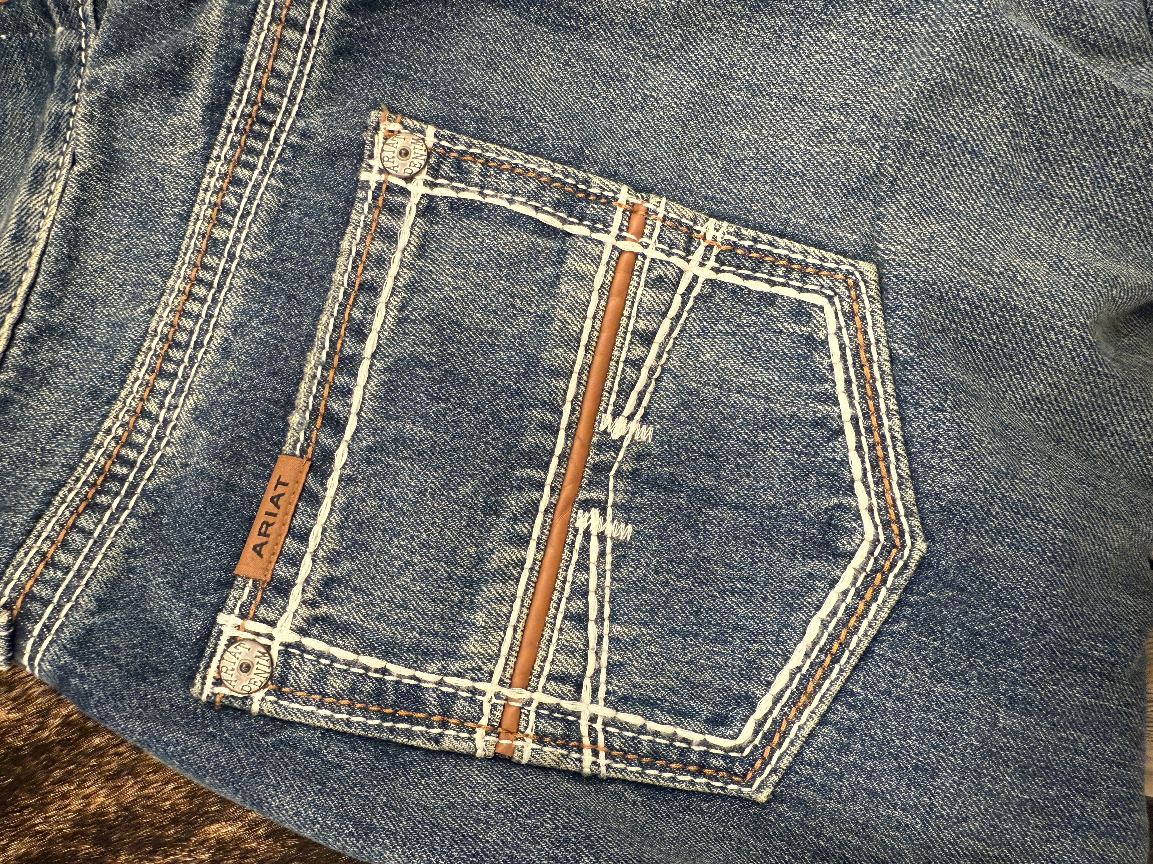 Ariat Men’s M4 Coltrane Durango Straight Leg Jeans