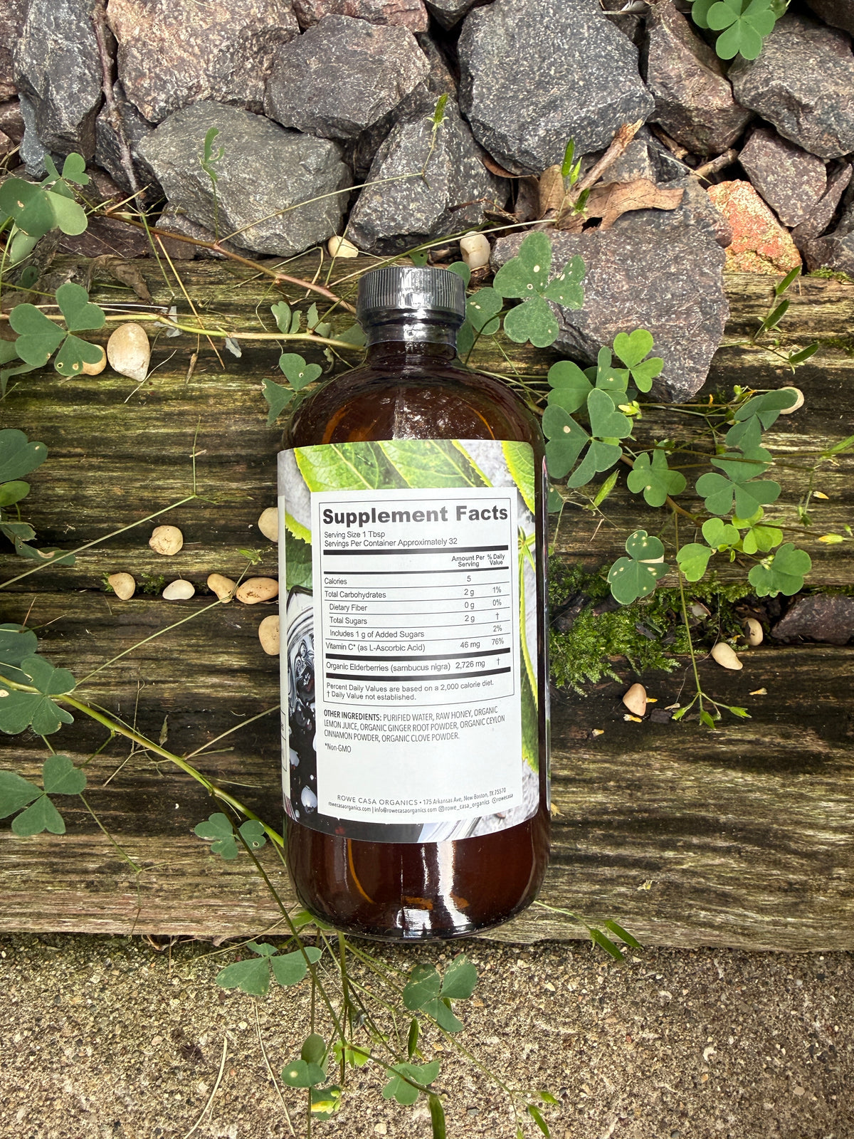 Rowe Casa Elderberry Immune Support | A Little Backup for the Whole House