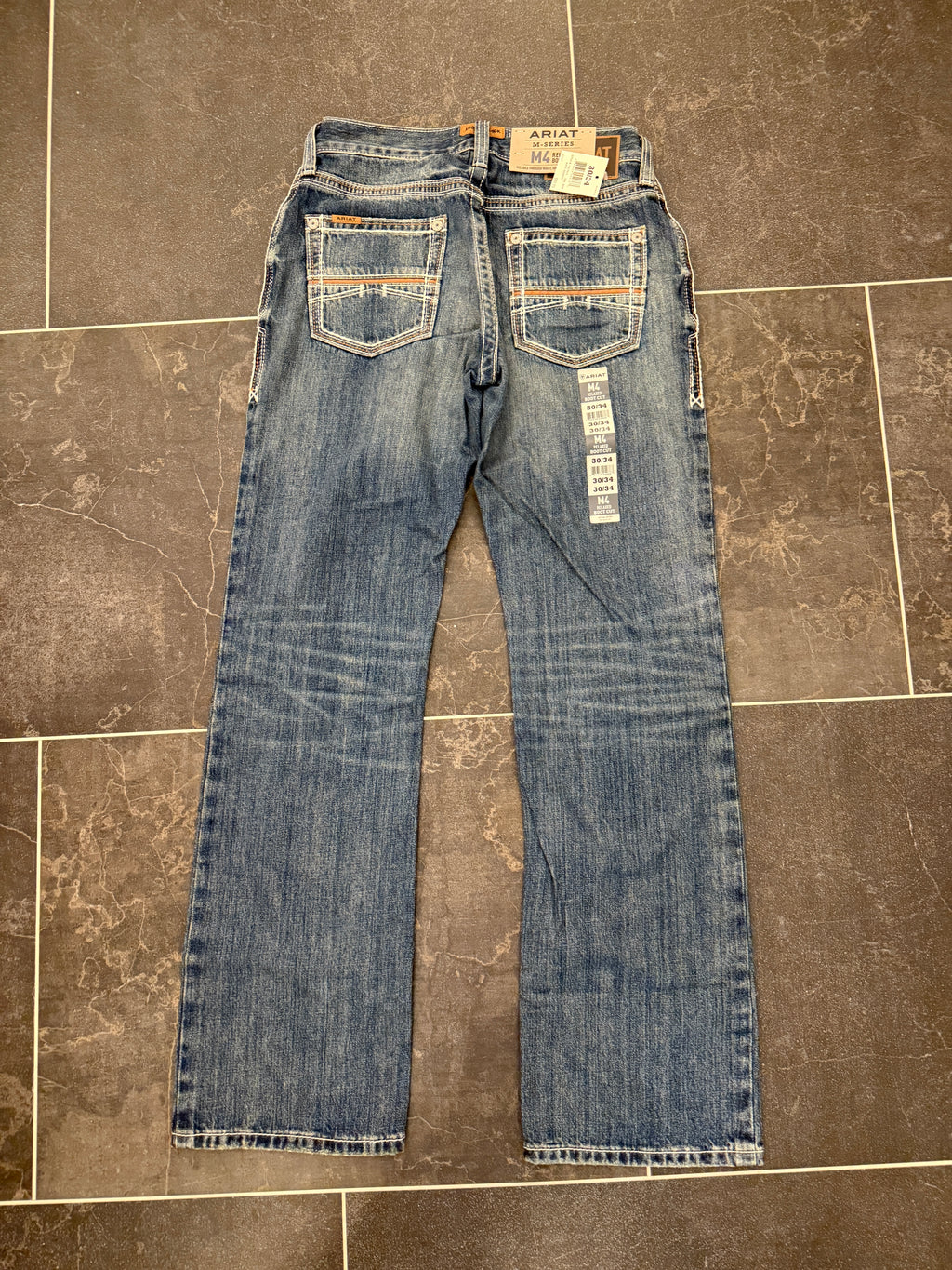 Ariat Men’s M4 Coltrane Durango Straight Leg Jeans