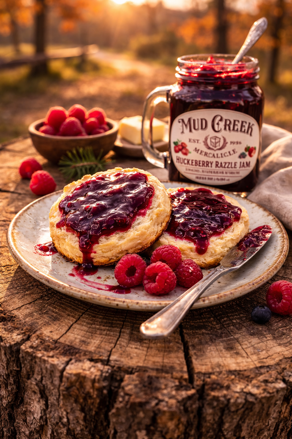 Wild Huckleberry Razzle Jam 13oz