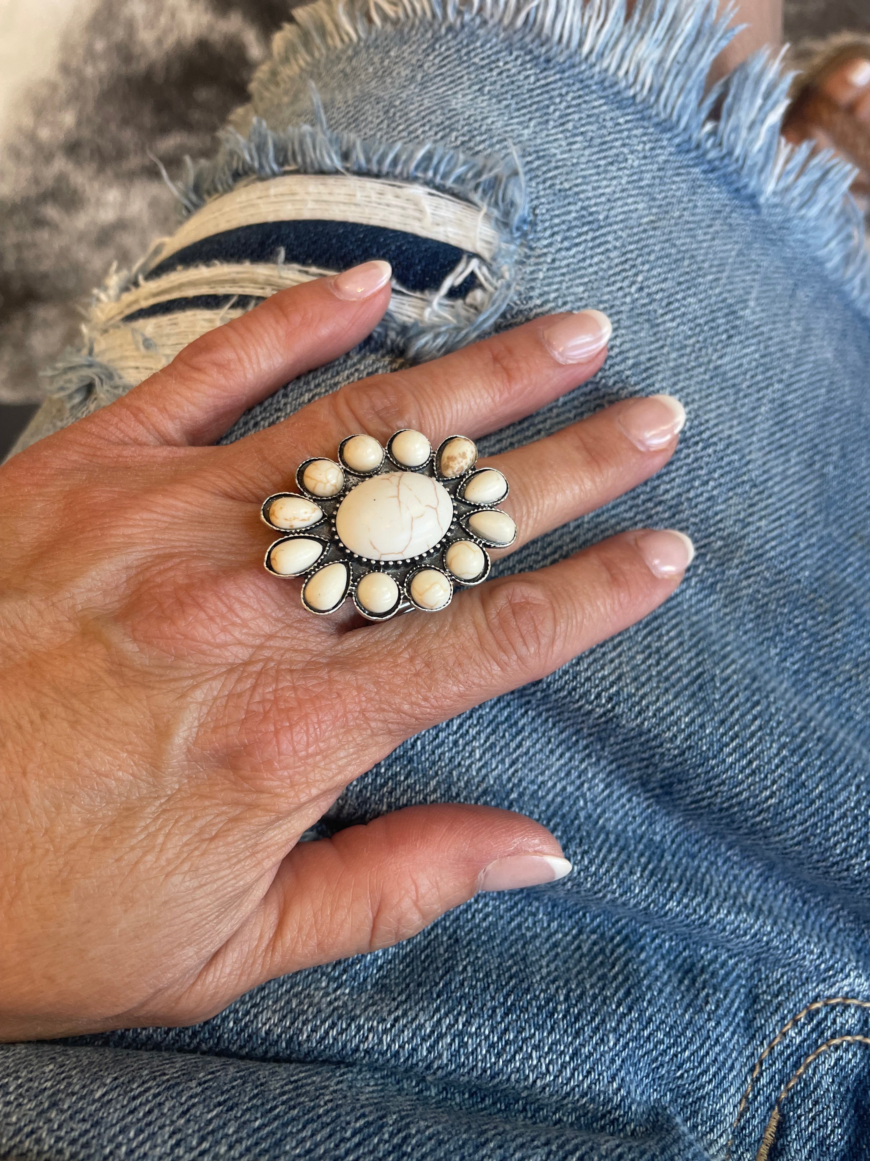 The Best Day Stretch Blossom Ring