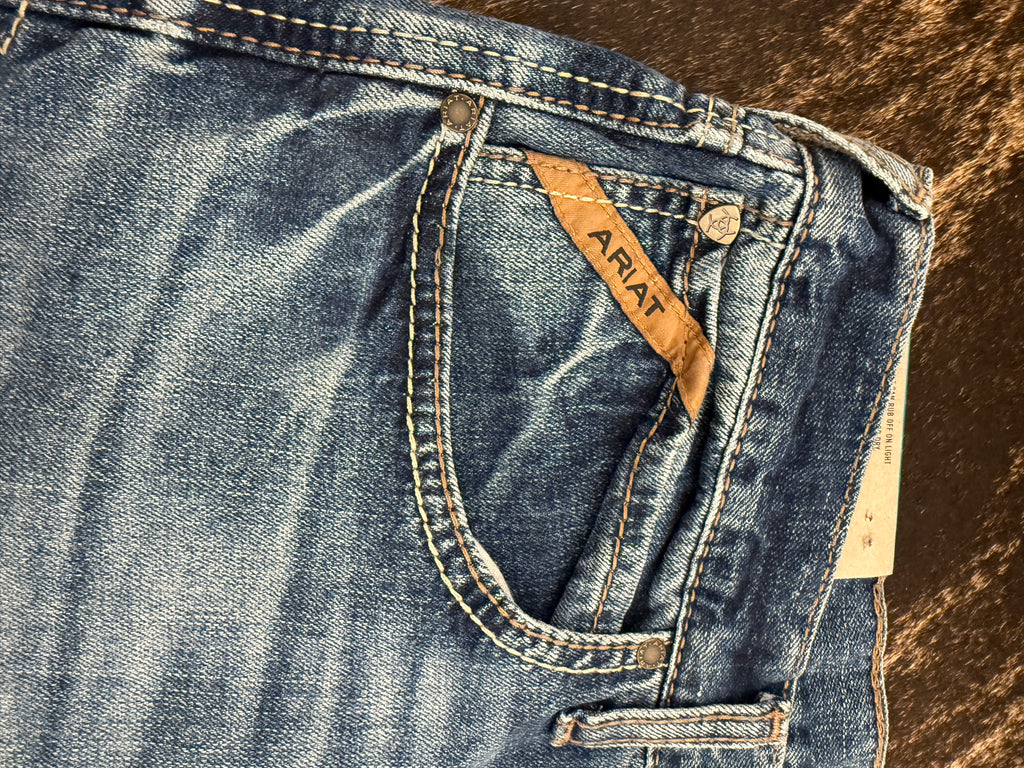 Ariat Men’s M7 Rebel Livermore Classic Rise Straight Leg Jeans