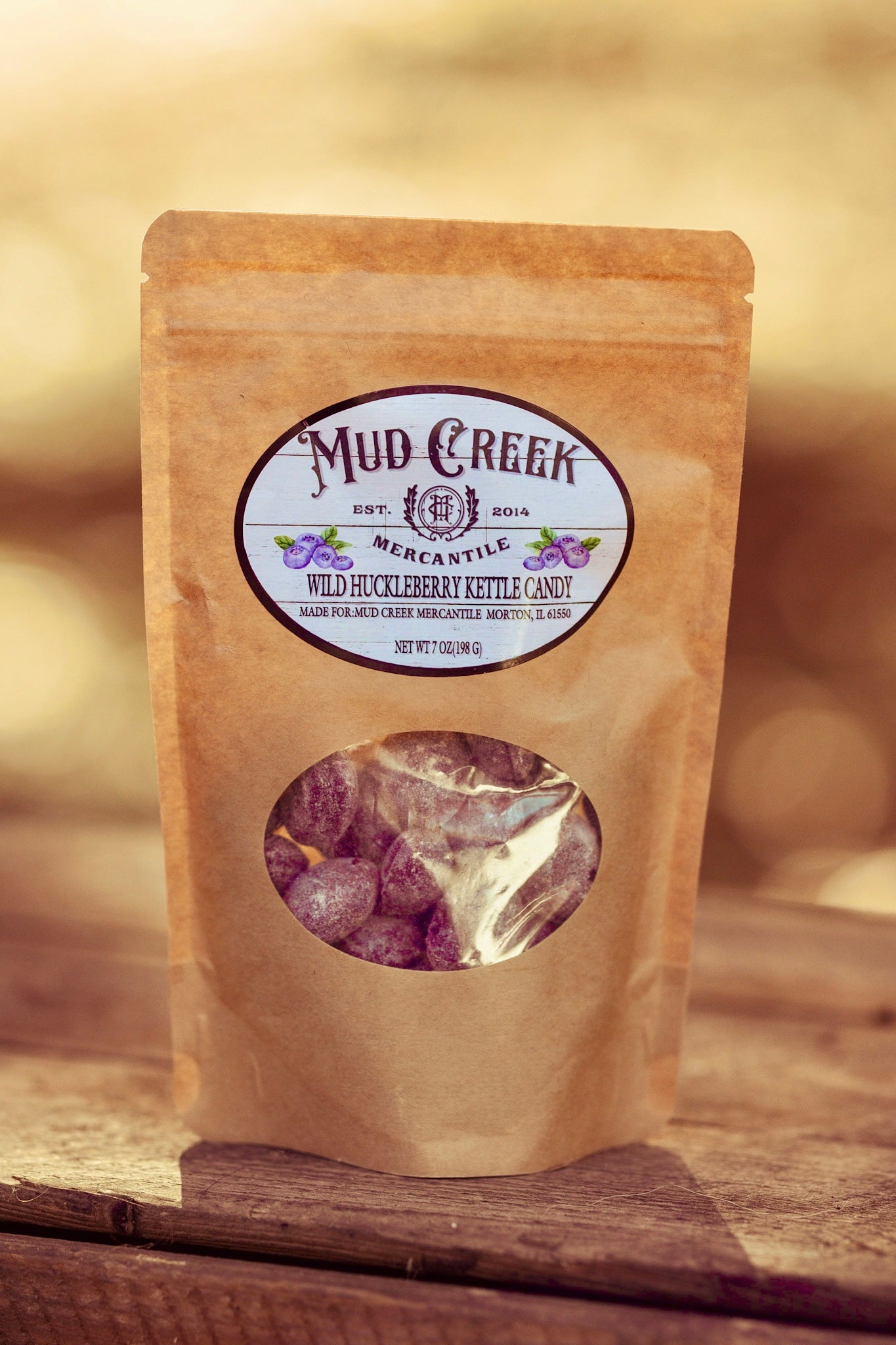 Wild Huckleberry Kettle Candy