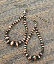 Load image into Gallery viewer, How Lucky Are We Navajo Bead Earrings
