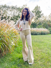 Load image into Gallery viewer, Hard To Handle - Wide Bell Bottoms (Cream)
