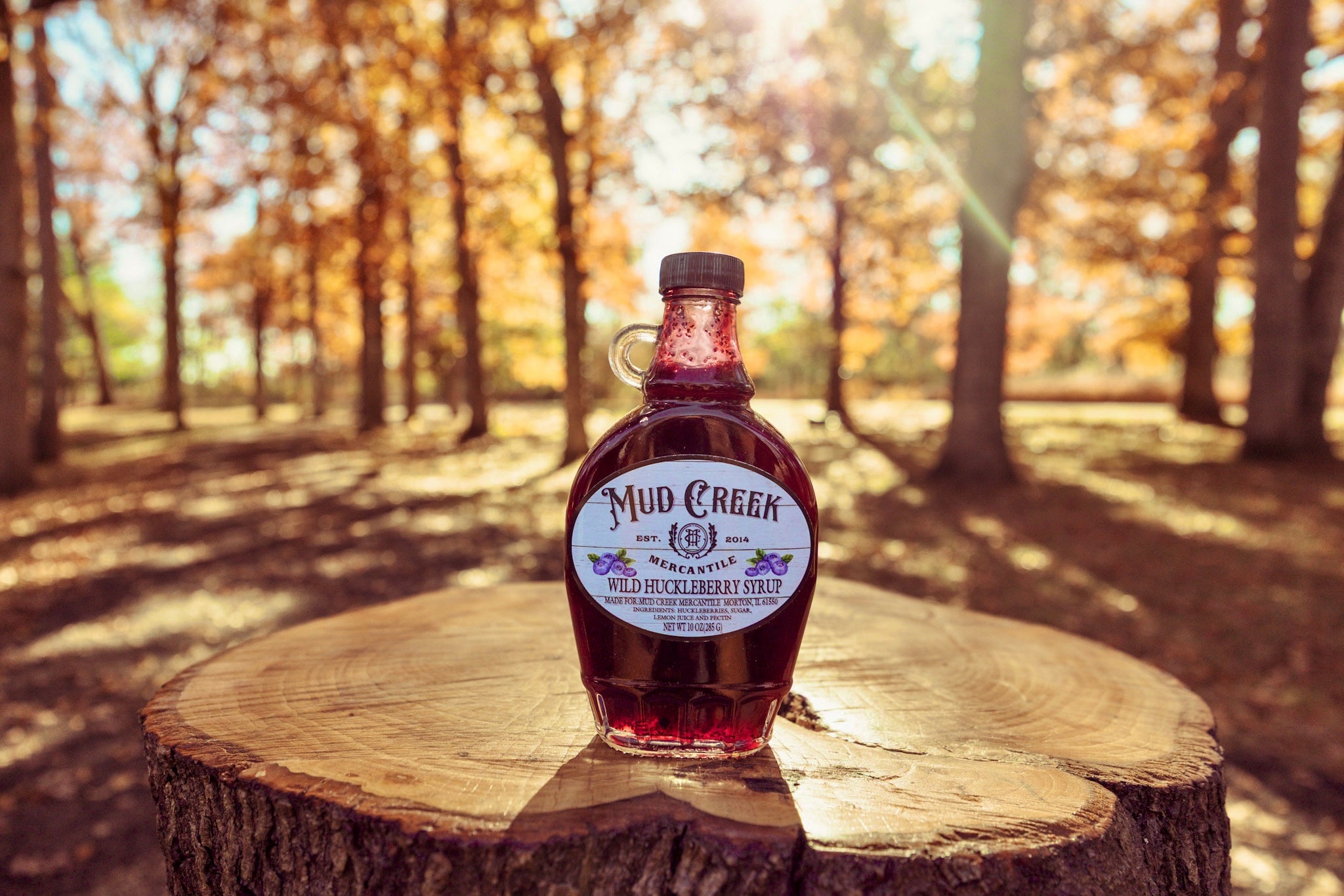 Wild Huckleberry Syrup - 10oz.