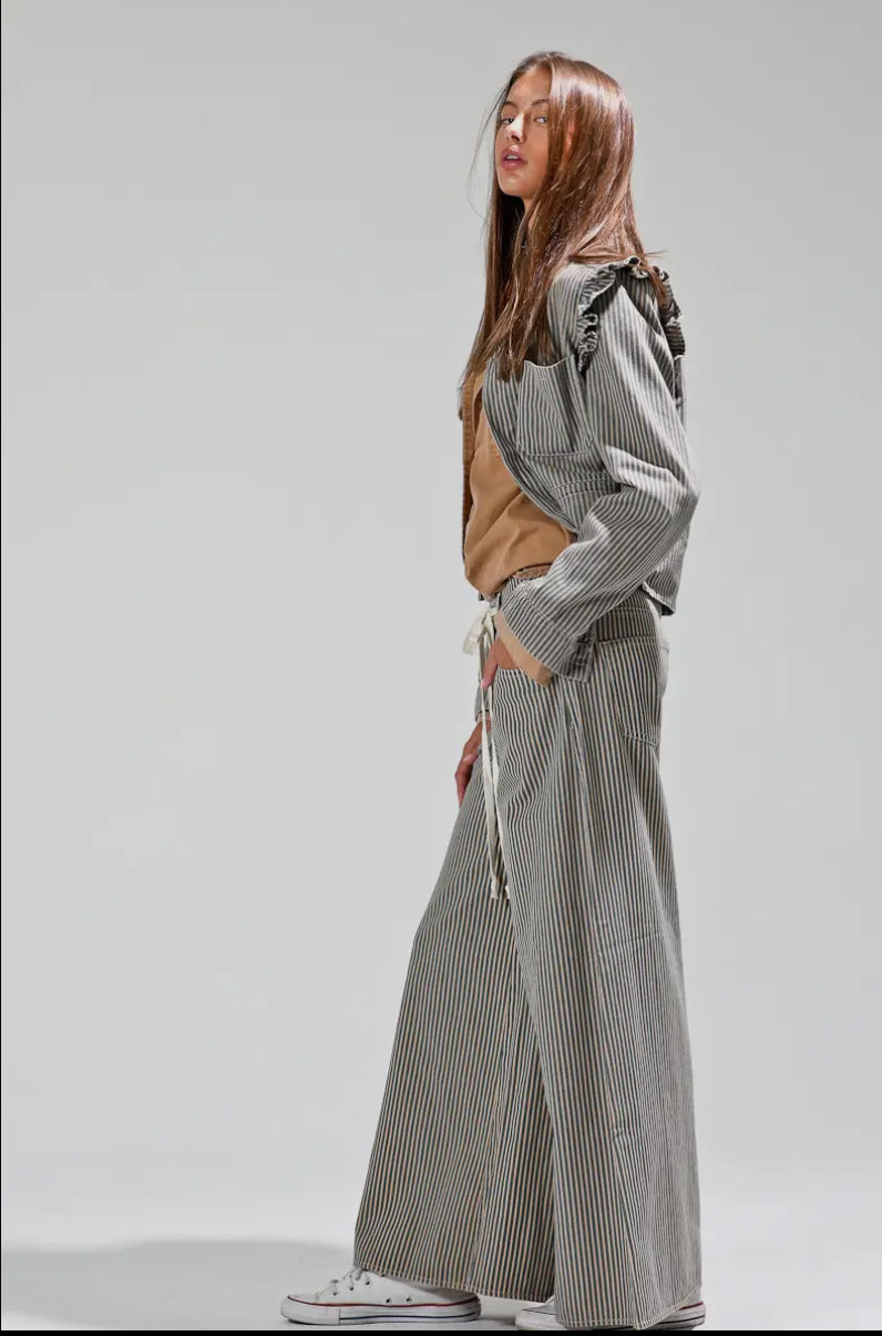 The Rail Line Wide-Leg Pant