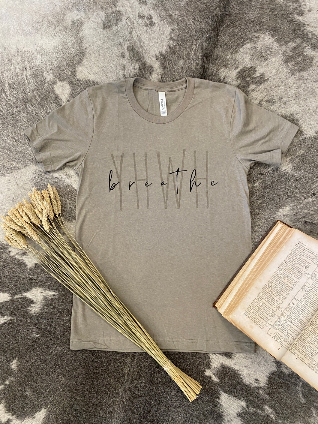 YHWH Shirt - Stone