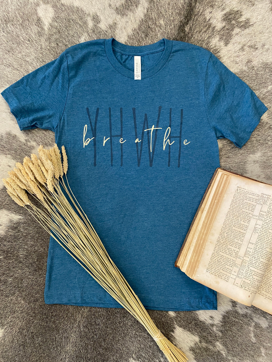 YHWH Shirt - Turquoise