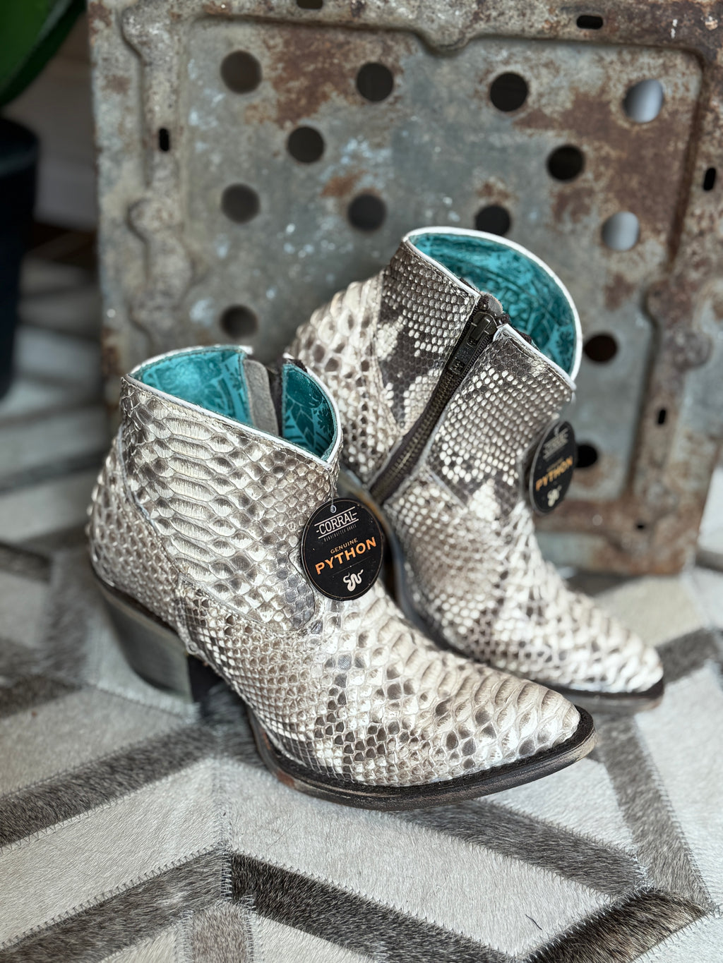 Jacie - Python Booties