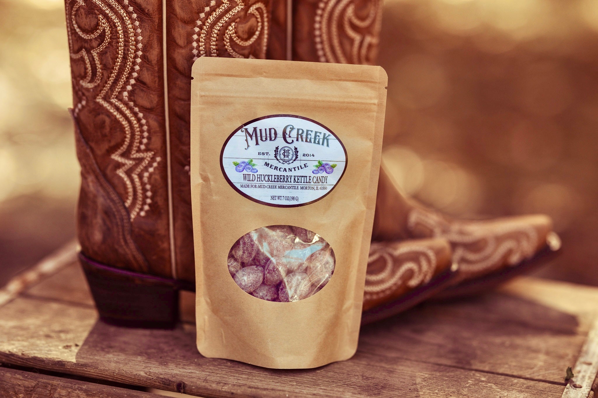 Wild Huckleberry Kettle Candy