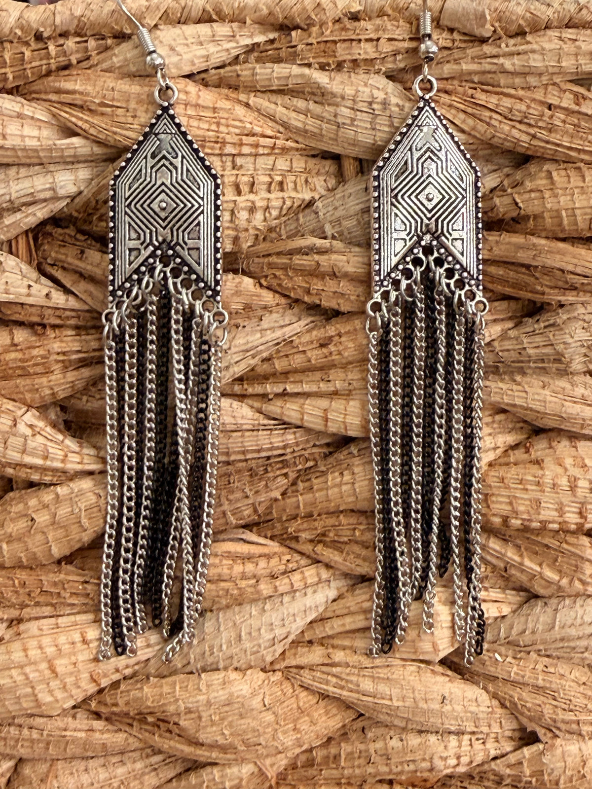 Aztec Dangle Earring