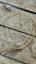 Morgan Pearl Stack Necklace