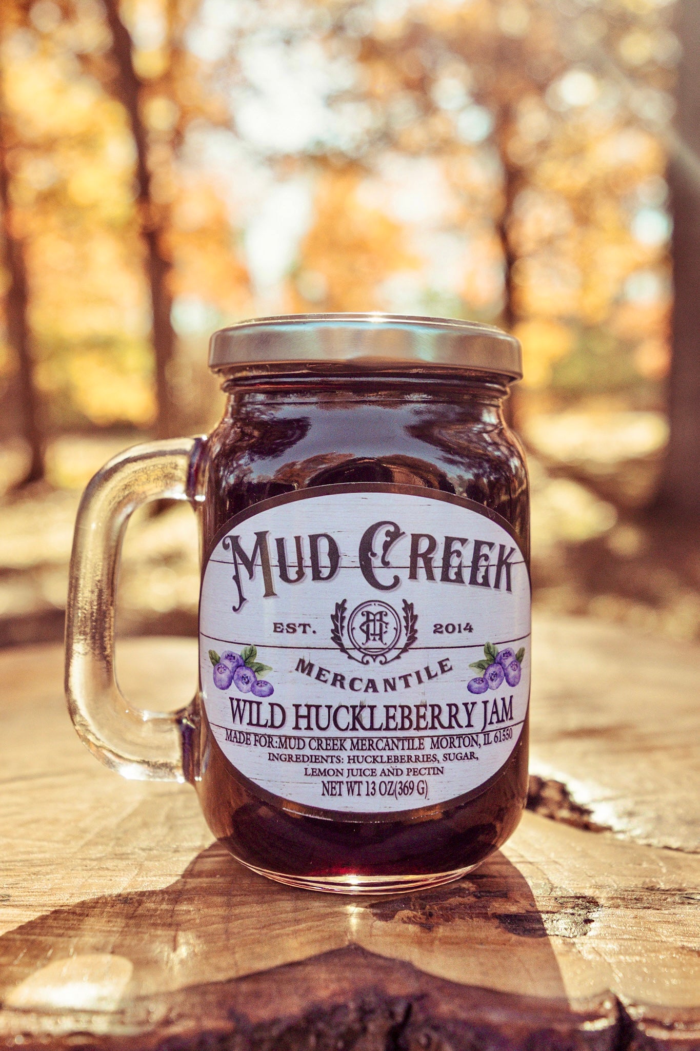 Wild Huckleberry Jam 13oz
