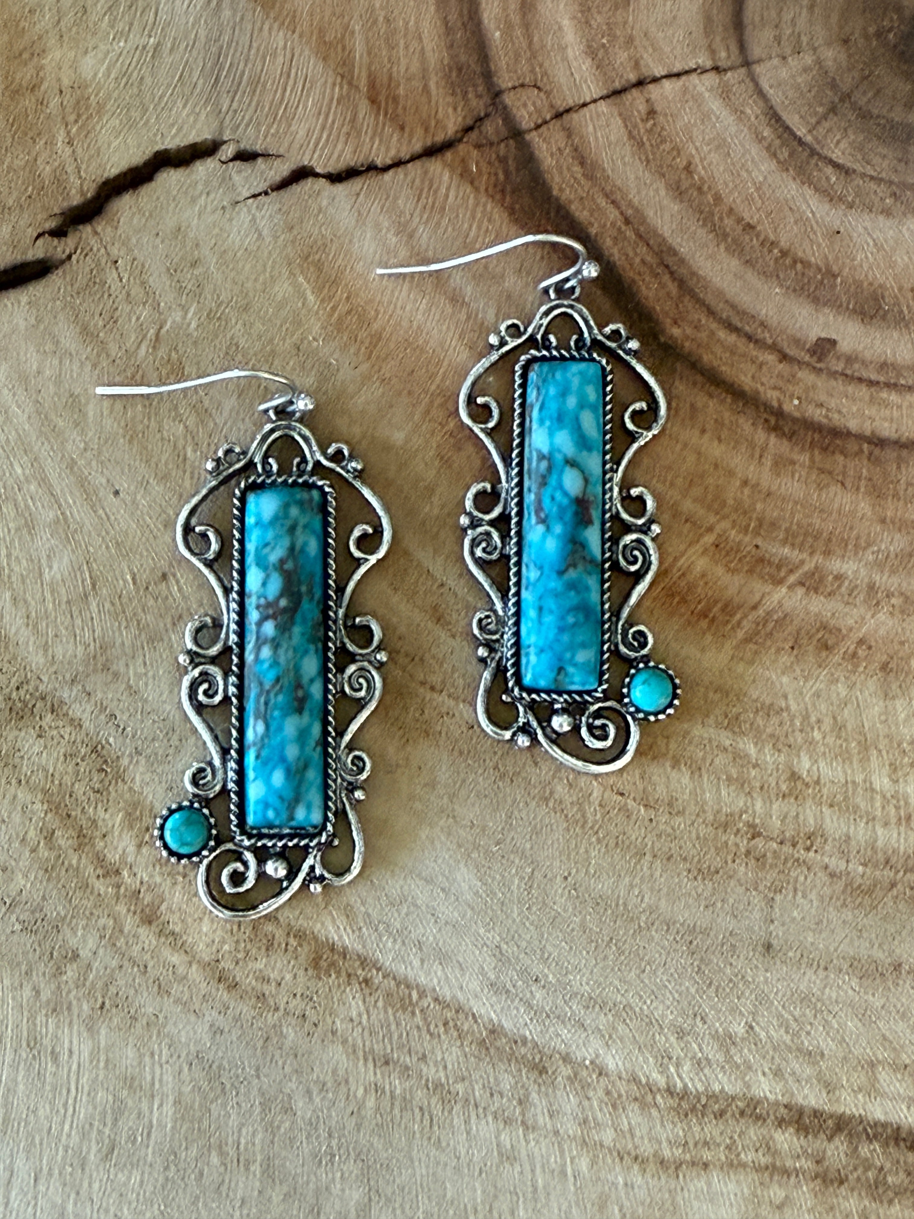 Canyon Scroll Earrings