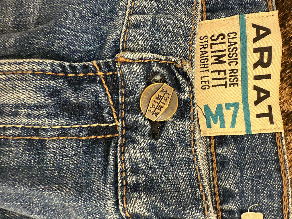 Ariat Men’s M7 Rebel Livermore Classic Rise Straight Leg Jeans