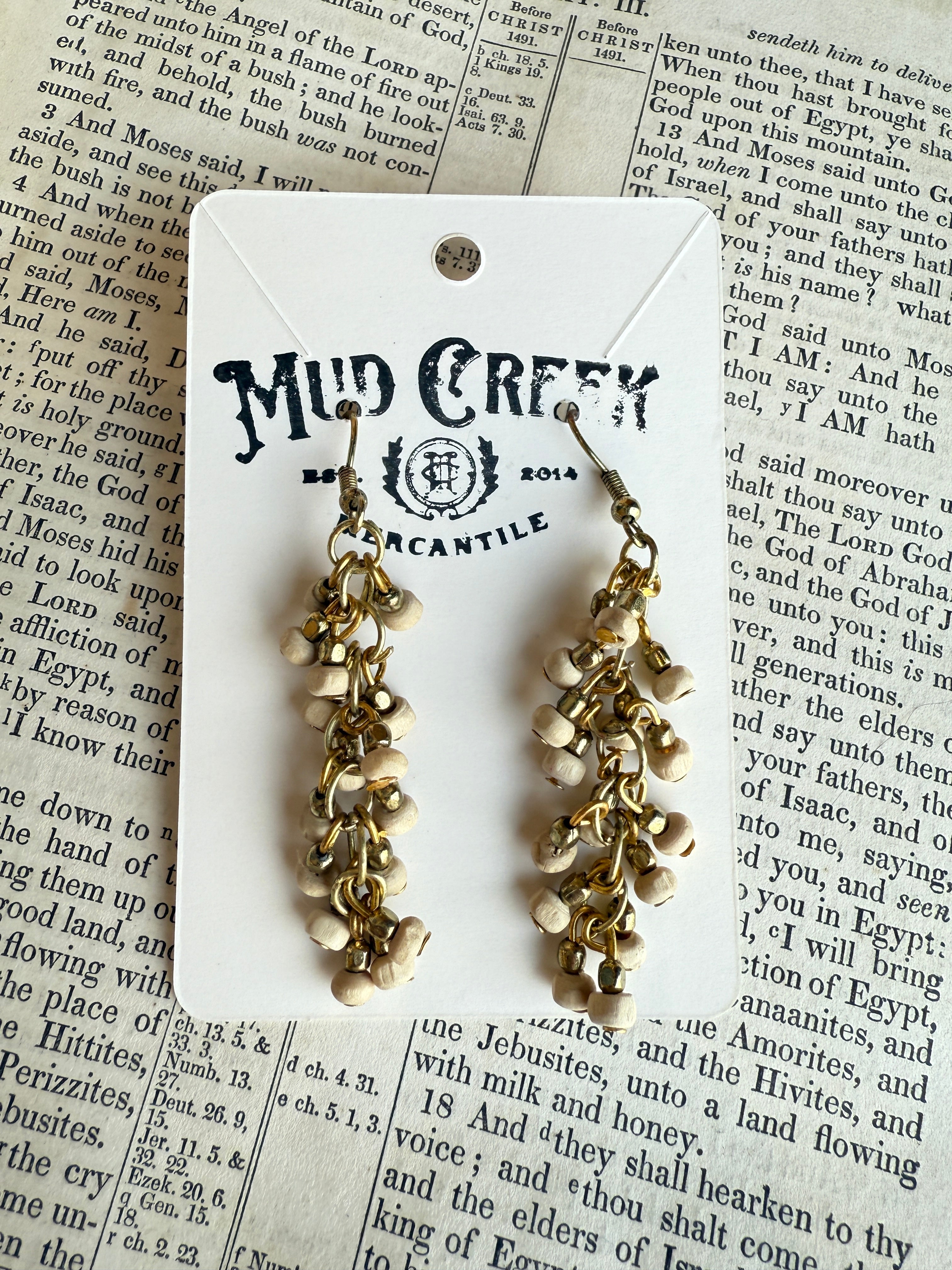 Sachi Dangle Cluster Earrings