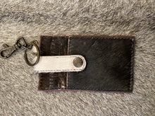 Load image into Gallery viewer, Single Button Keychain Card Holder
