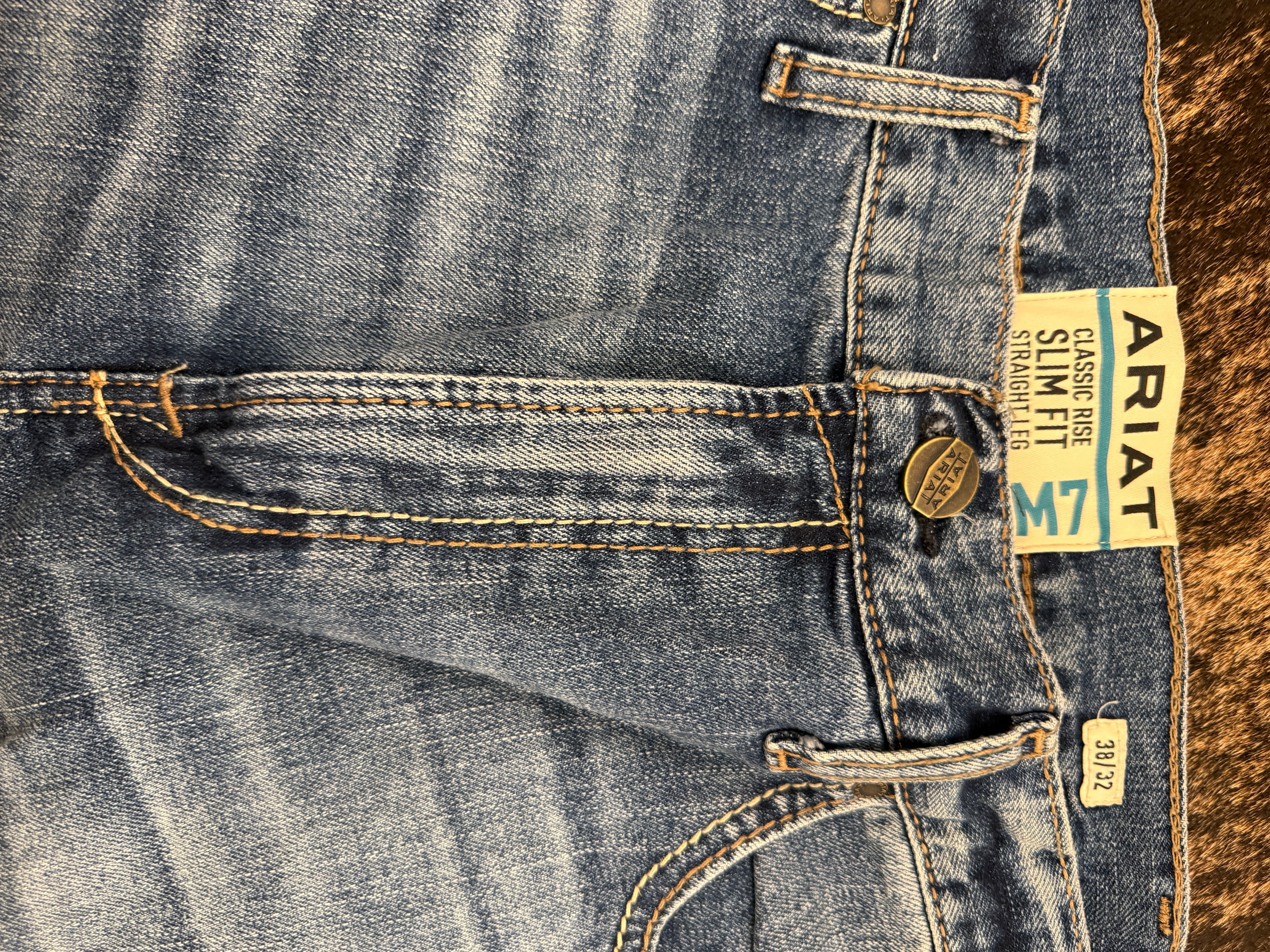 Ariat Men’s M7 Rebel Livermore Classic Rise Straight Leg Jeans