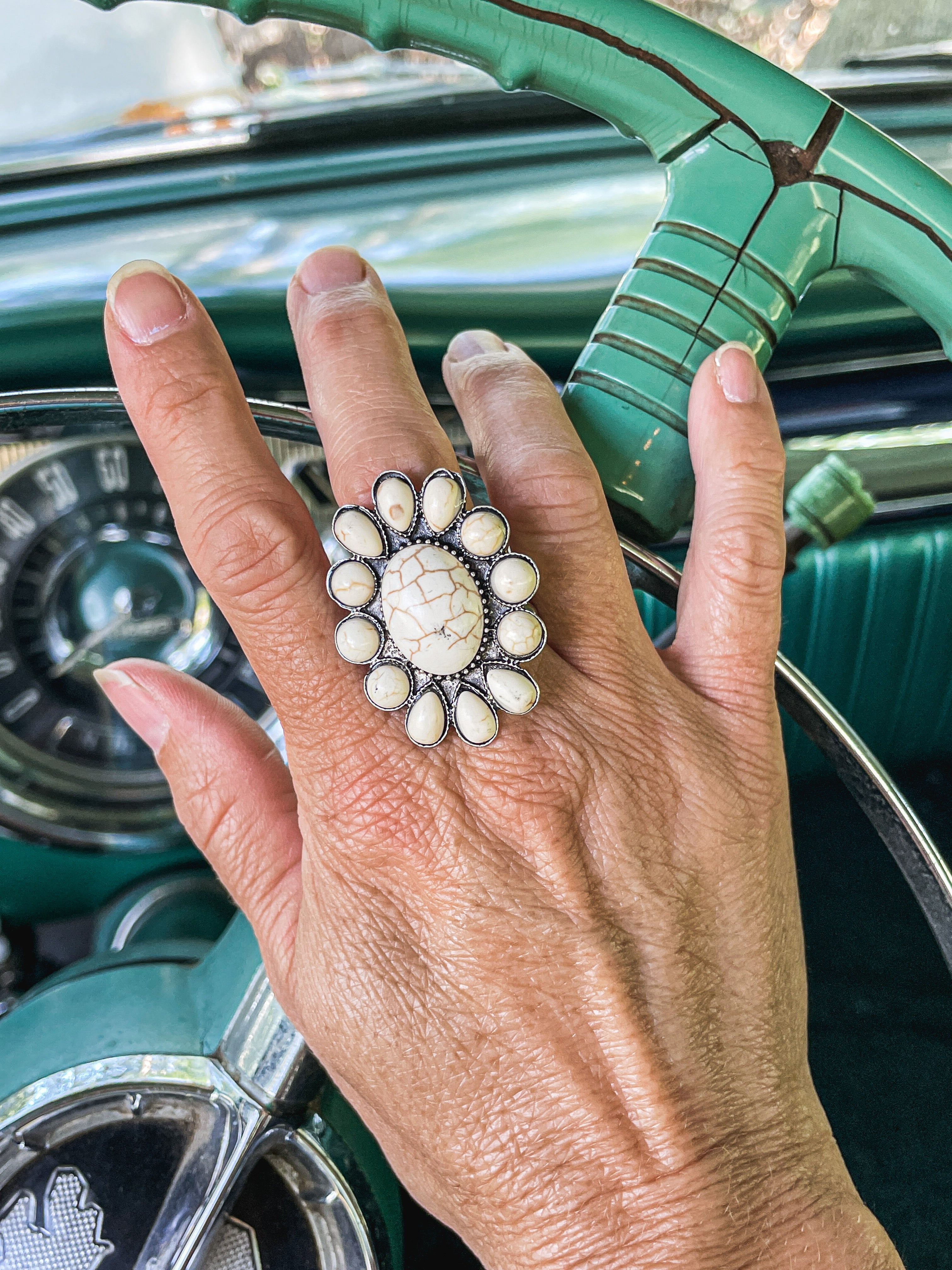 The Best Day Stretch Blossom Ring