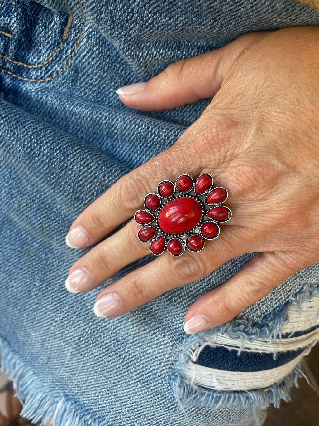 The Best Day Stretch Blossom Ring