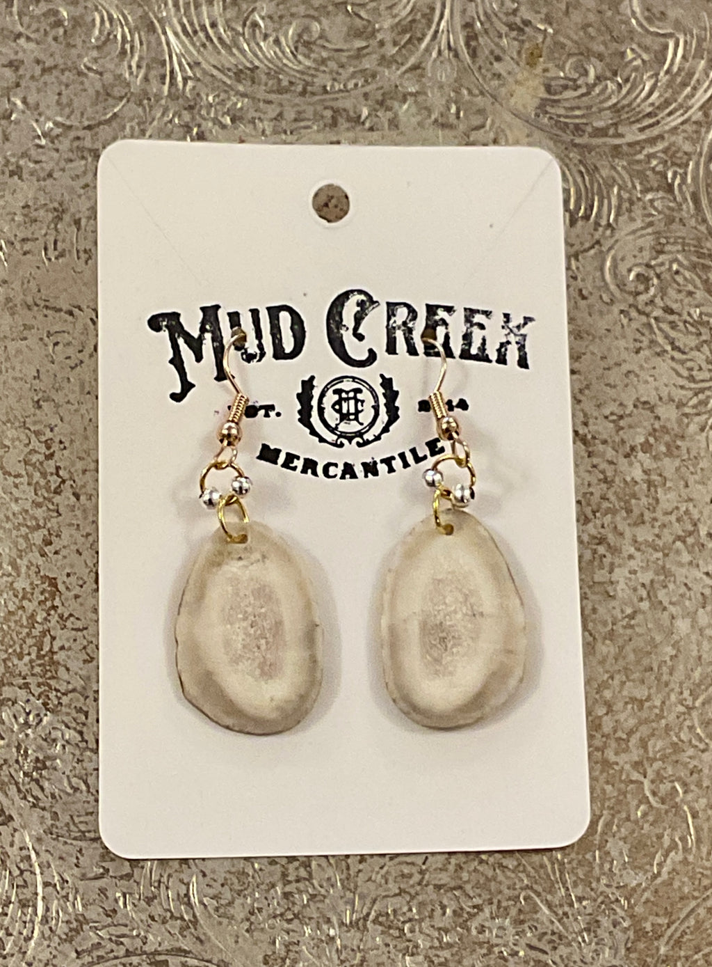 Antler Slice Earrings