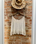 Good Hearted - Lace Tank Top