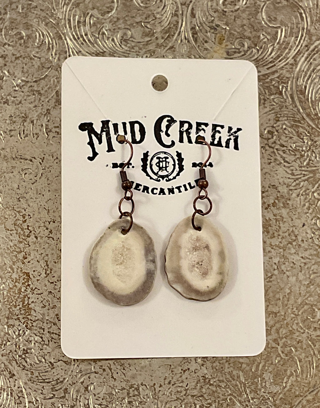 Antler Slice Earrings