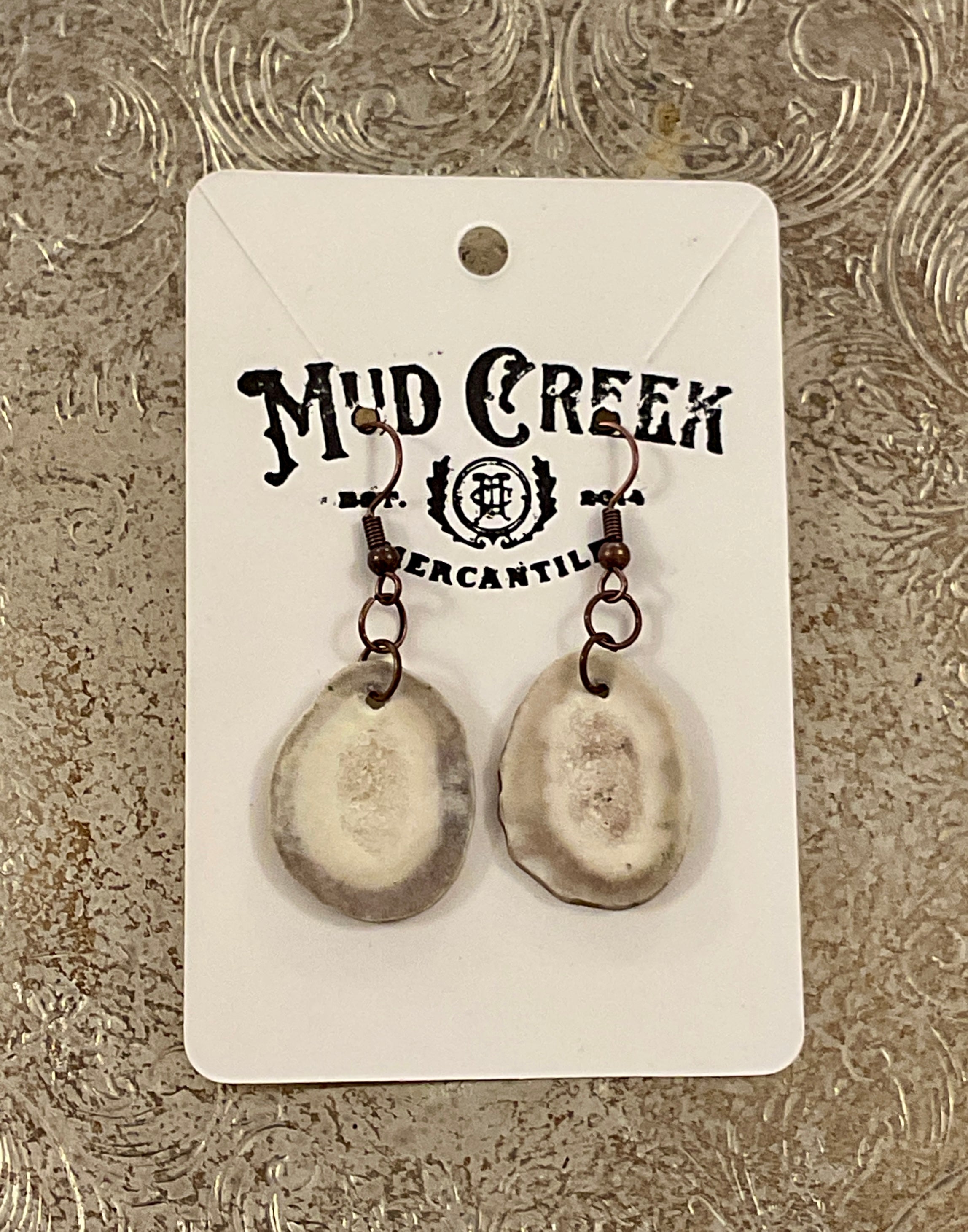 Antler Slice Earrings