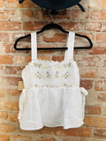 Path to Follow- Embroidered Tank Top