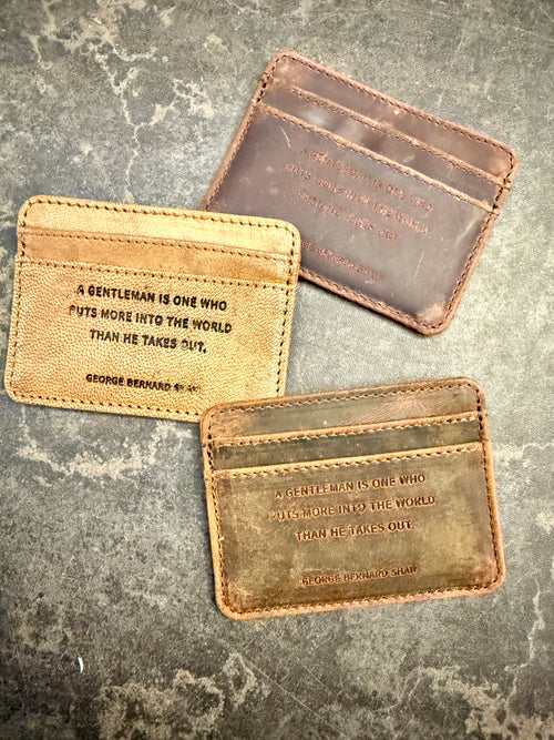 A Gentleman’s Wallet