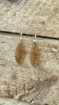 Gilded Leaf Earring