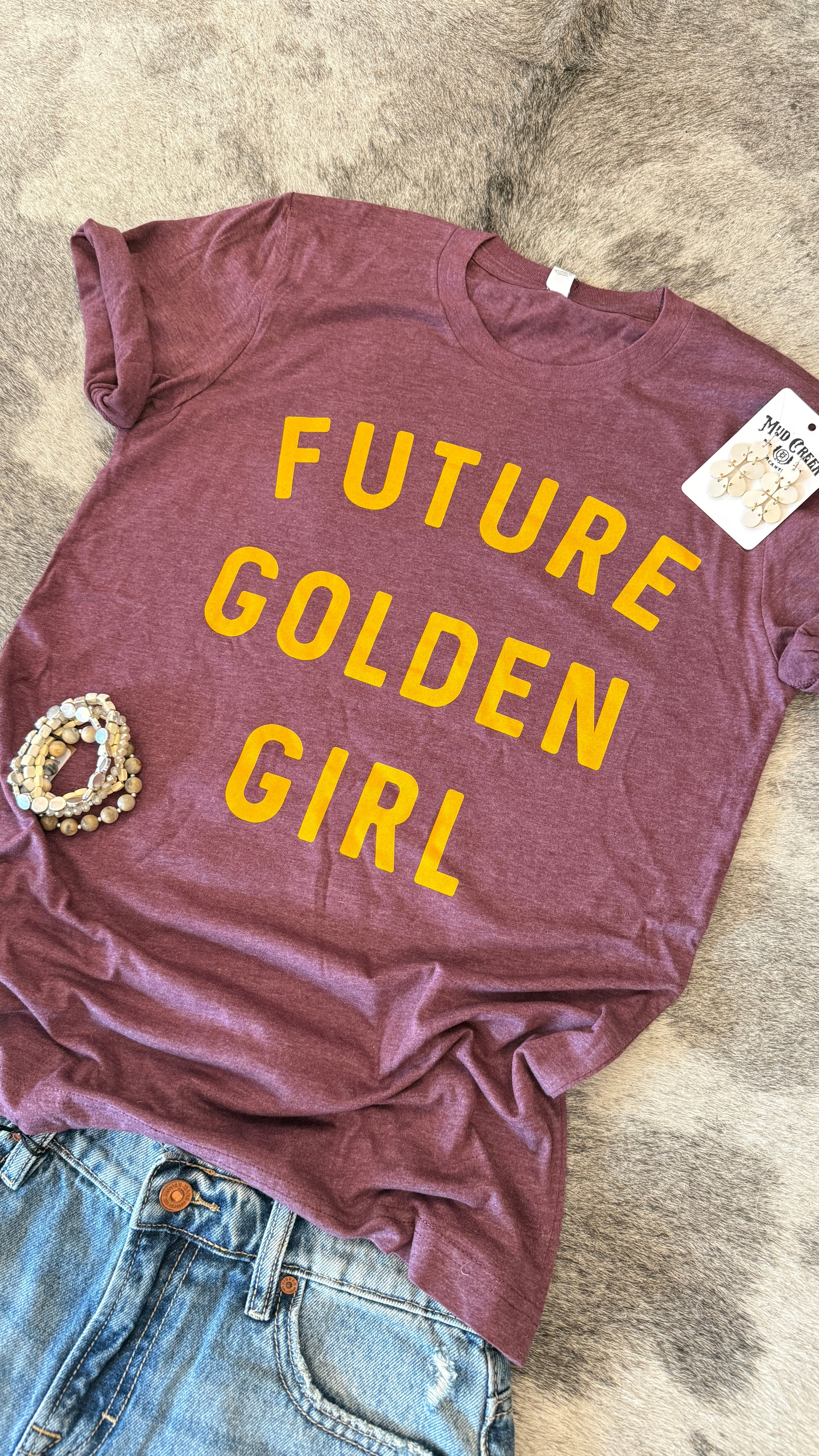 Future Golden Girl Tee by Ruby’s Rubbish®