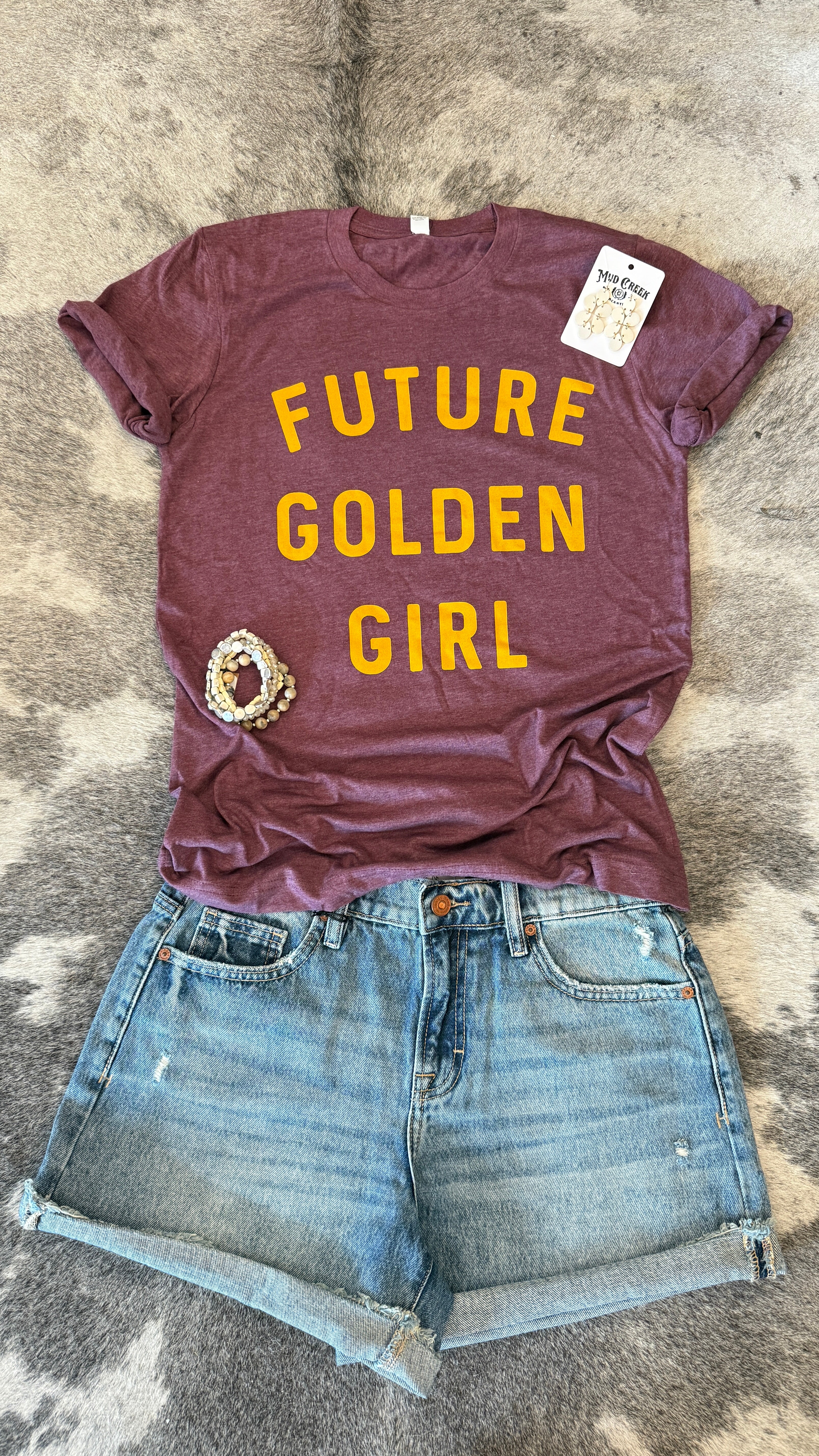 Future Golden Girl Tee by Ruby’s Rubbish®