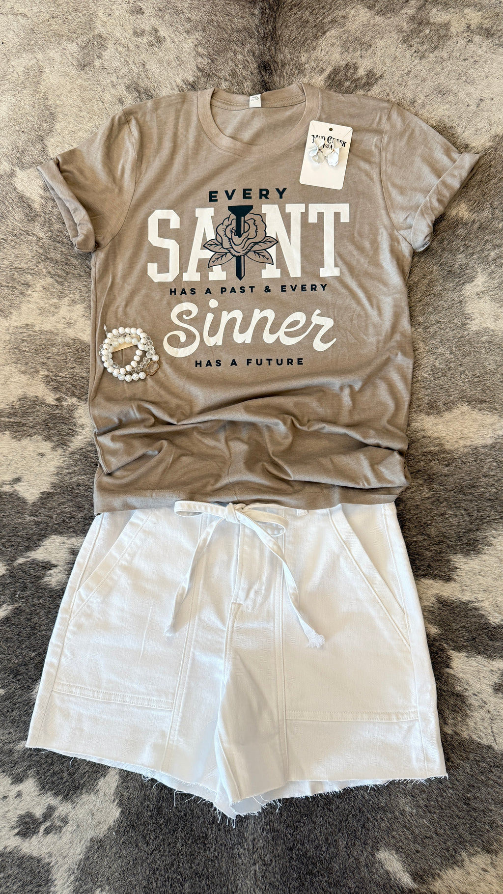 Every Saint Has a Past Tee by Ruby’s Rubbish®