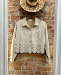 Cut From The Same Cloth- Suede Shirt Jacket