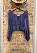 Stargazin’ - Long Sleeve Blouse