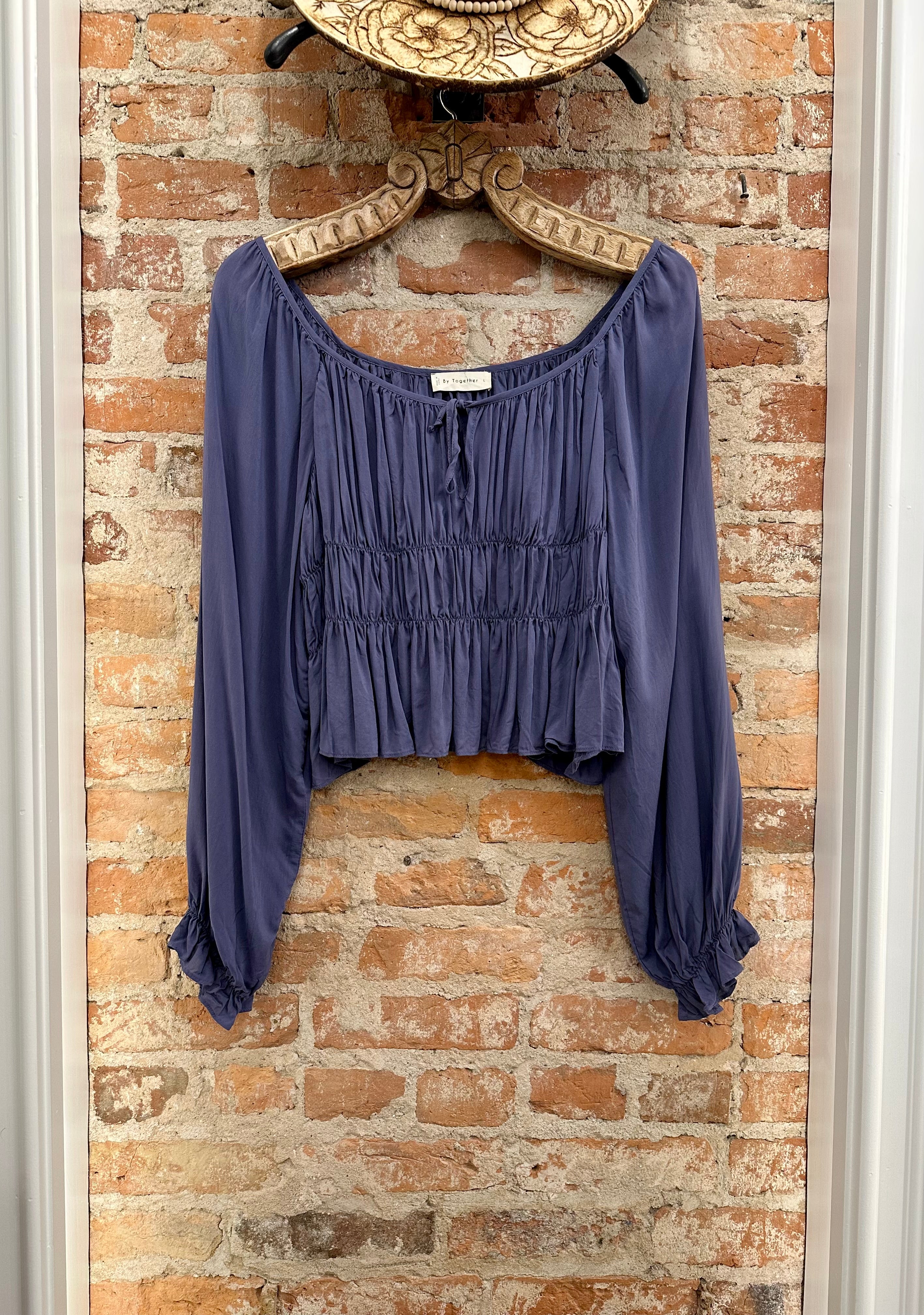 Stargazin’ - Long Sleeve Blouse