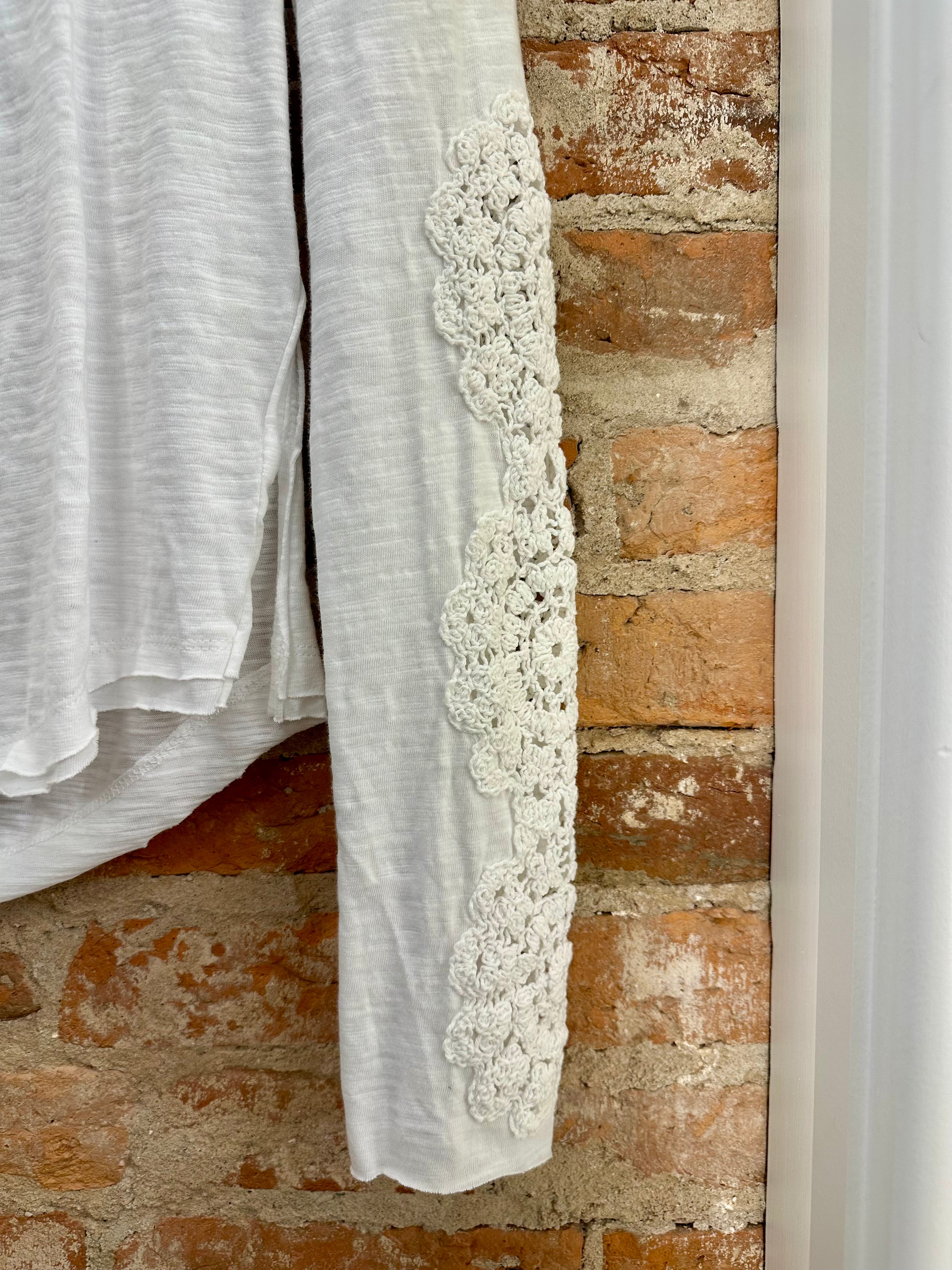 Waitin’ on the Sun Crochet PatchLong Sleeve Shirt