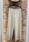 Cut From The Same Cloth- Suede Trousers