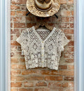 Jamey Crochet Cardigan