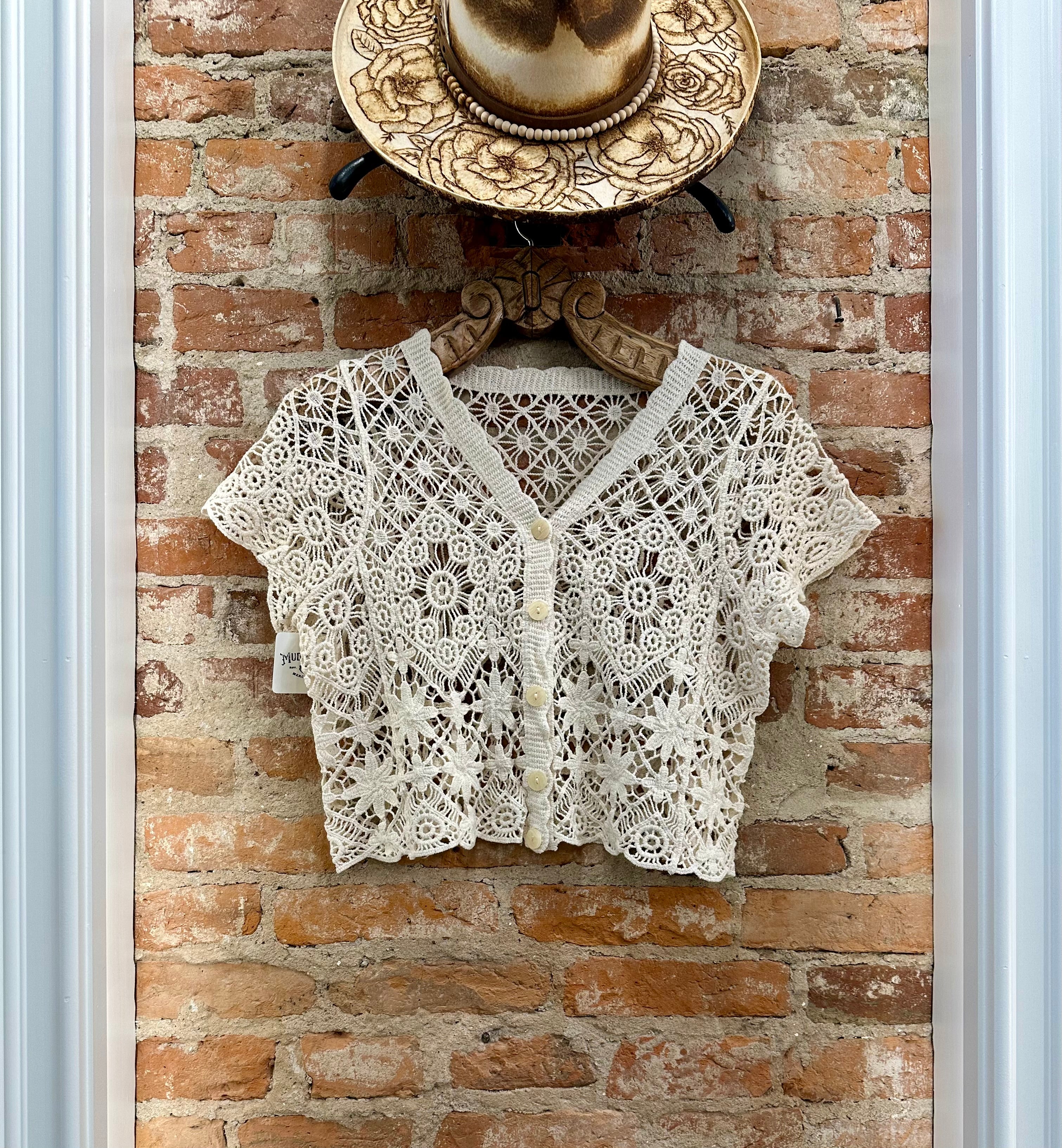 Jamey Crochet Cardigan