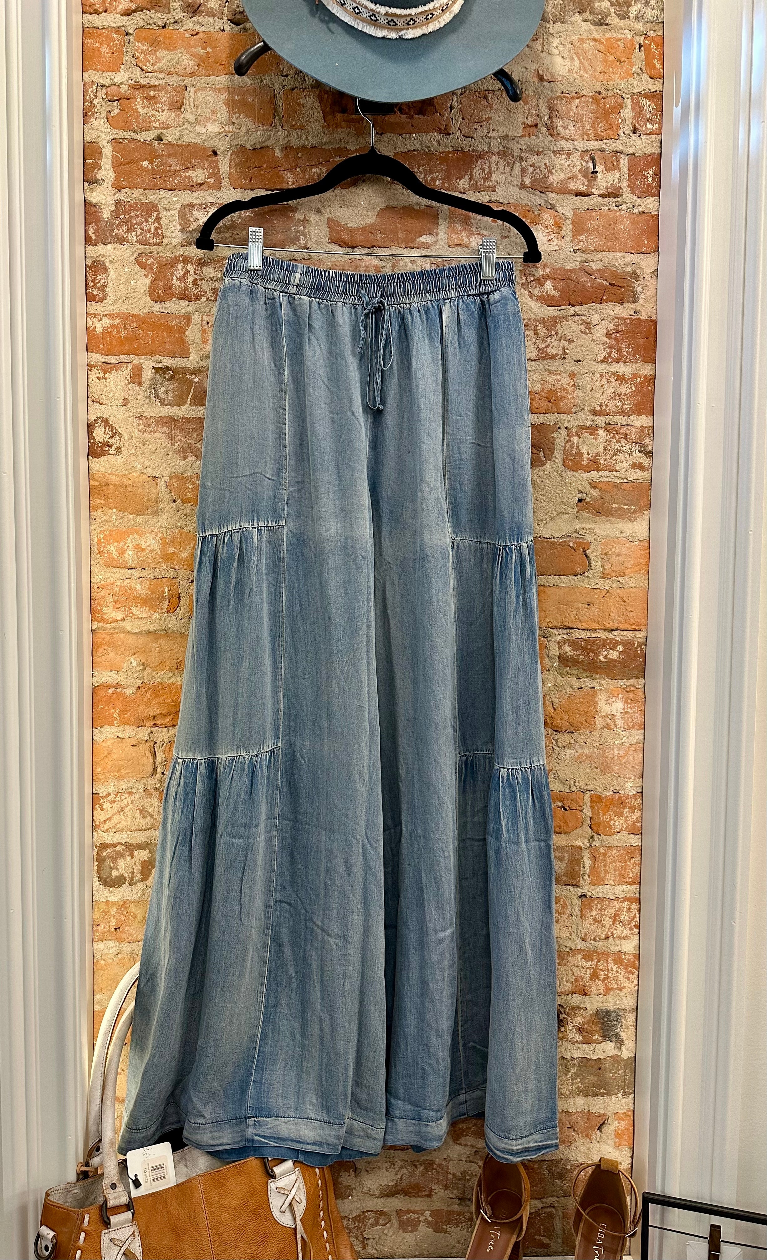 Bella Tiered Tencil Pant