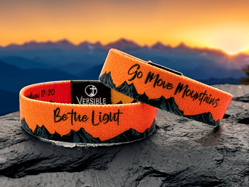 Sunrise / Matthew 5:16 & Matthew 17:20 Wristband