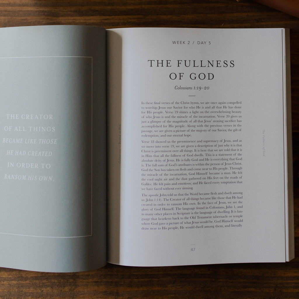 Colossians | Rooted in Him - Men’s Bible Study