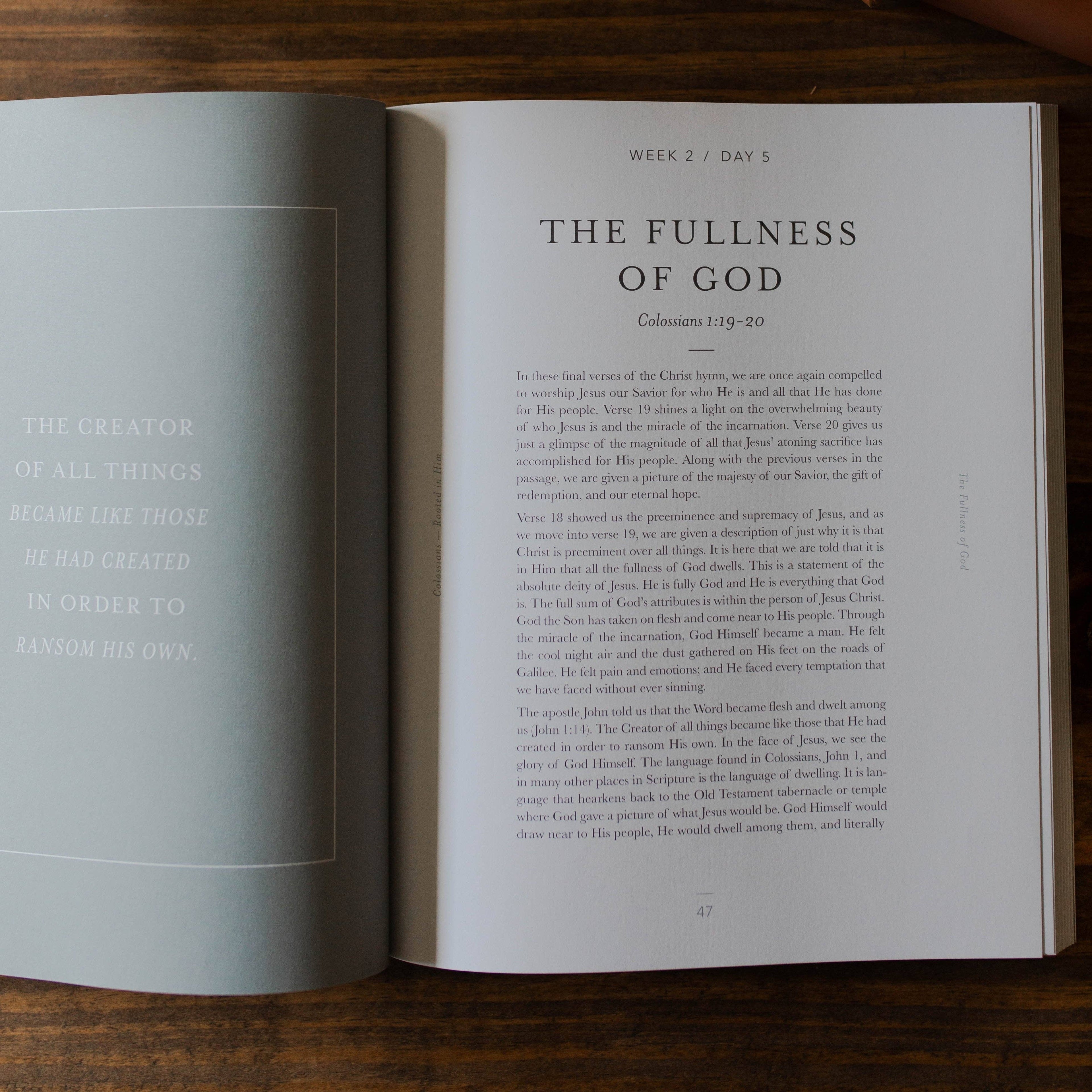 Colossians | Rooted in Him - Men’s Bible Study