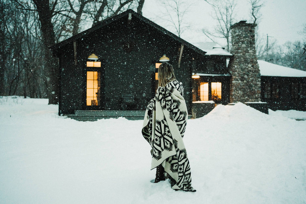 Quichua Blanket - Onyx Black
