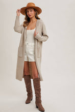 Load image into Gallery viewer, Catch One If You Can Long Sweater Cardigan
